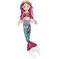 Aurora® Enchanting Sea Sparkles™ Rainbow Fuchsia™ Stuffed Doll - Imaginative Play - Magical Companions - 18 Inches