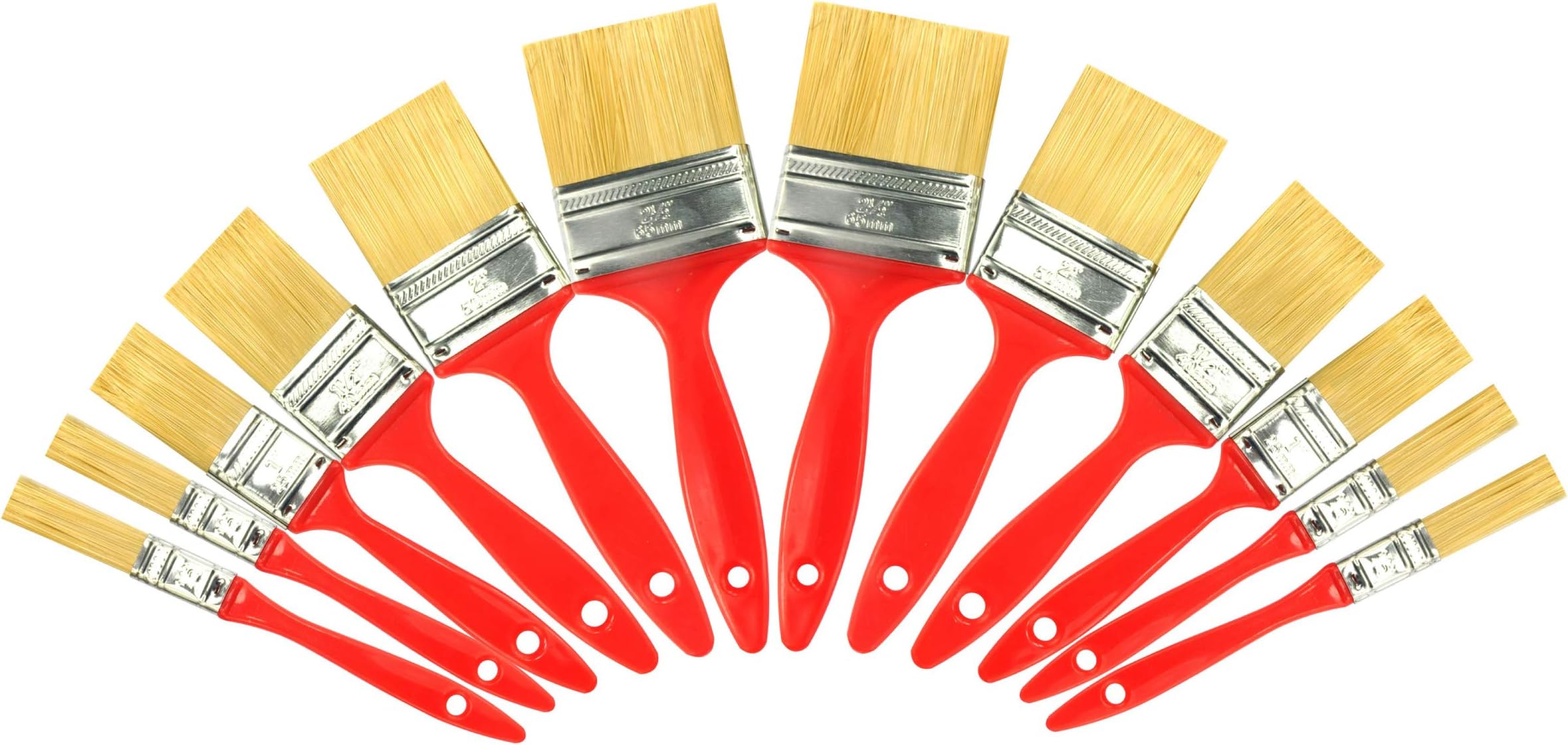 KingOrigin 12-Piece The More The Better Paint Brush,Paint Brushes,Paint Brush Set,Paintbrush,paintbrushes,Home Repair Tools,Tool Set,Tool kit