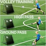 Amazing Tour Adjustable Football Rebounder Net – Double-Sided Soccer Training view 3