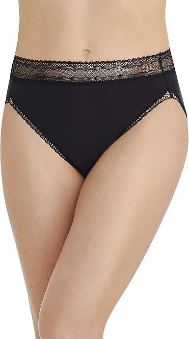 Vanity Fair Women S Flattering Lace Hi Cut Panty 13280 At Amazon Women S Clothing Store