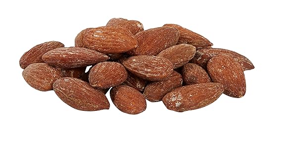 AMAZON BRAND – HAPPY BELLY ROASTED & LIGHTLY SALTED ALMONDS, 24 OUNCE