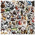 105Pcs Italian Brainrot Stickers Pack - Waterproof Vinyl Animal Decals for Water Bottles, Laptops, Phones, Tech & Party Favou