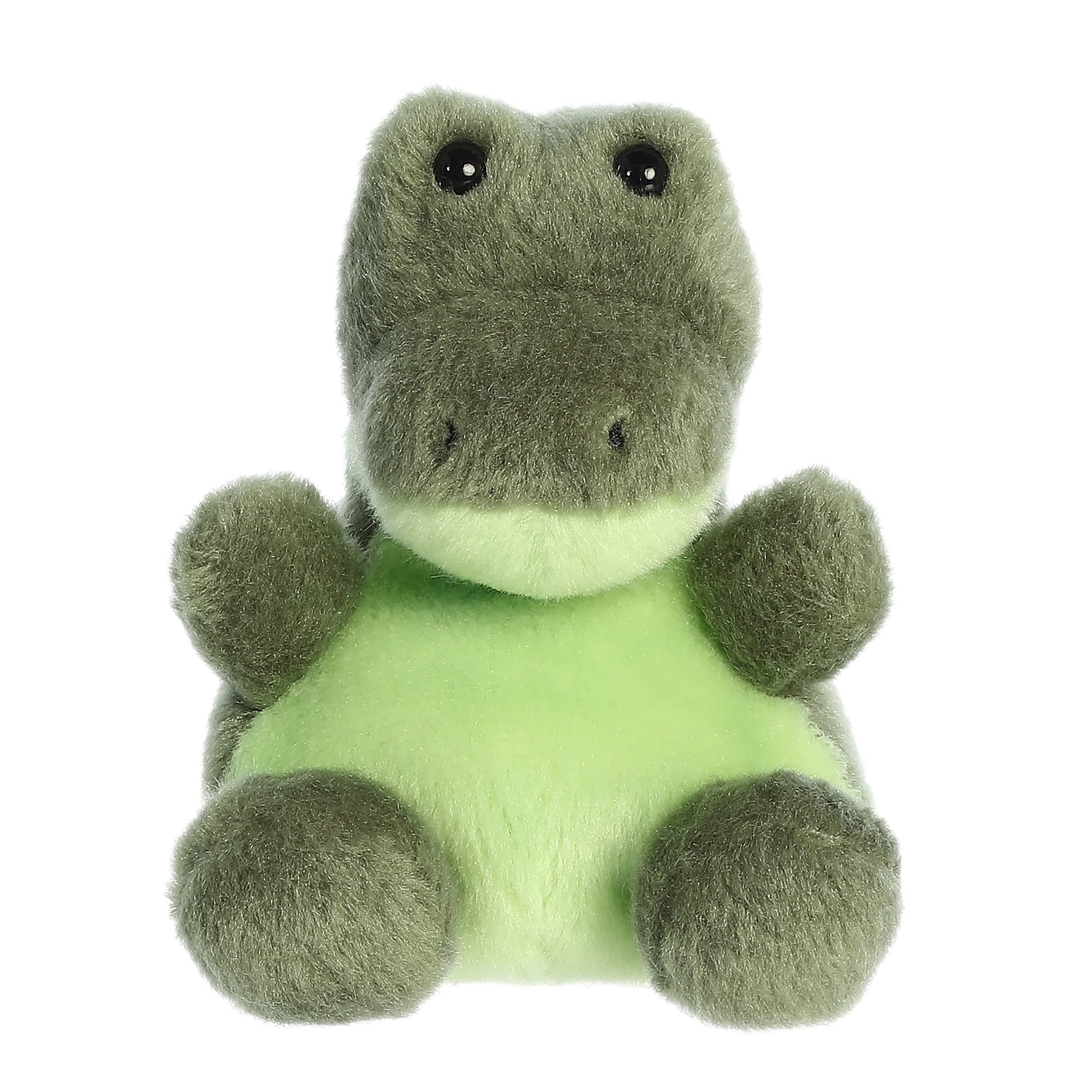 Photo 1 of Aurora® Adorable Palm Pals™ Scales Alligator™ Stuffed Animal - Pocket-Sized Play - Collectable Fun - Green 5 Inches