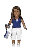 Diana Collection Blue Halter Top with White Capris