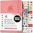 Clever Fox Budget Planner - Expense Tracker Notebook. Monthly Budgeting Organizer, Finance Logbook & Accounts Book, Bill Tracker, A5 (Light Pink)
