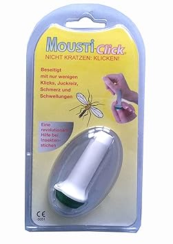 Mousti-Click® Ein revolutionäres Mittel gegen Insektenstiche