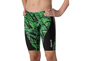 FLOW SWIM GEAR Flow Splice Jammer Swimsuits - Swim Jammers for Swimming in Boys Size 21 to 32