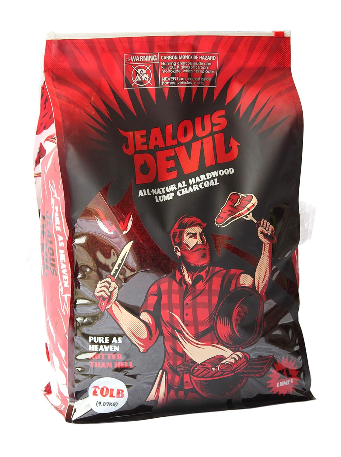Jealous Devil All Natural Hardwood Lump Charcoal - 20LB