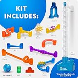 Blue Marble National Geographic Marble Run with Motorised Elevator 95-Piece Kit view 5