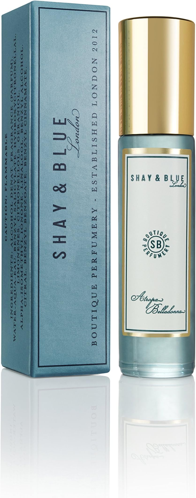 SHAY & BLUE Natural Spray Fragrance Framboise Noire with Forest Berries and White Oud