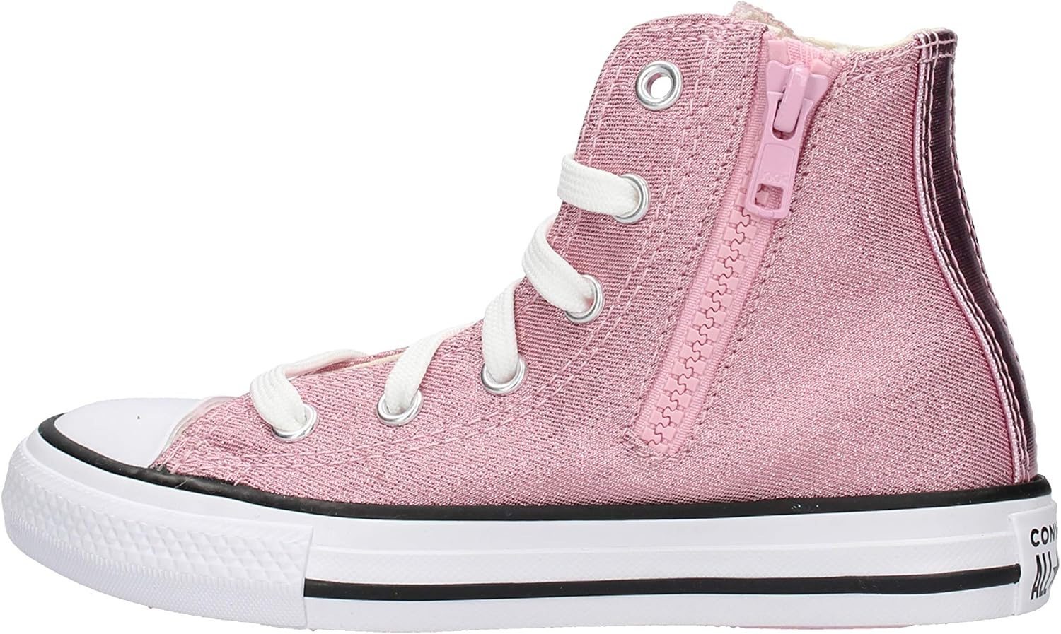 CONVERSE chaussures fille baskets montantes 668022C CTAS SIZE ZIP HI