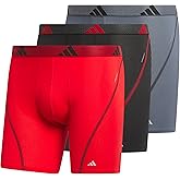 adidas Men's Performance Boxer Brief Underwear 3-Pack