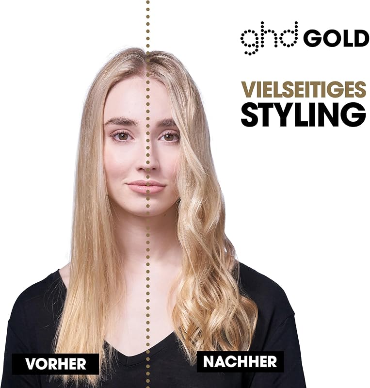 gold Glätteisen: Haarglätter & Multistyler, Sleek & Anti Frizz Finish