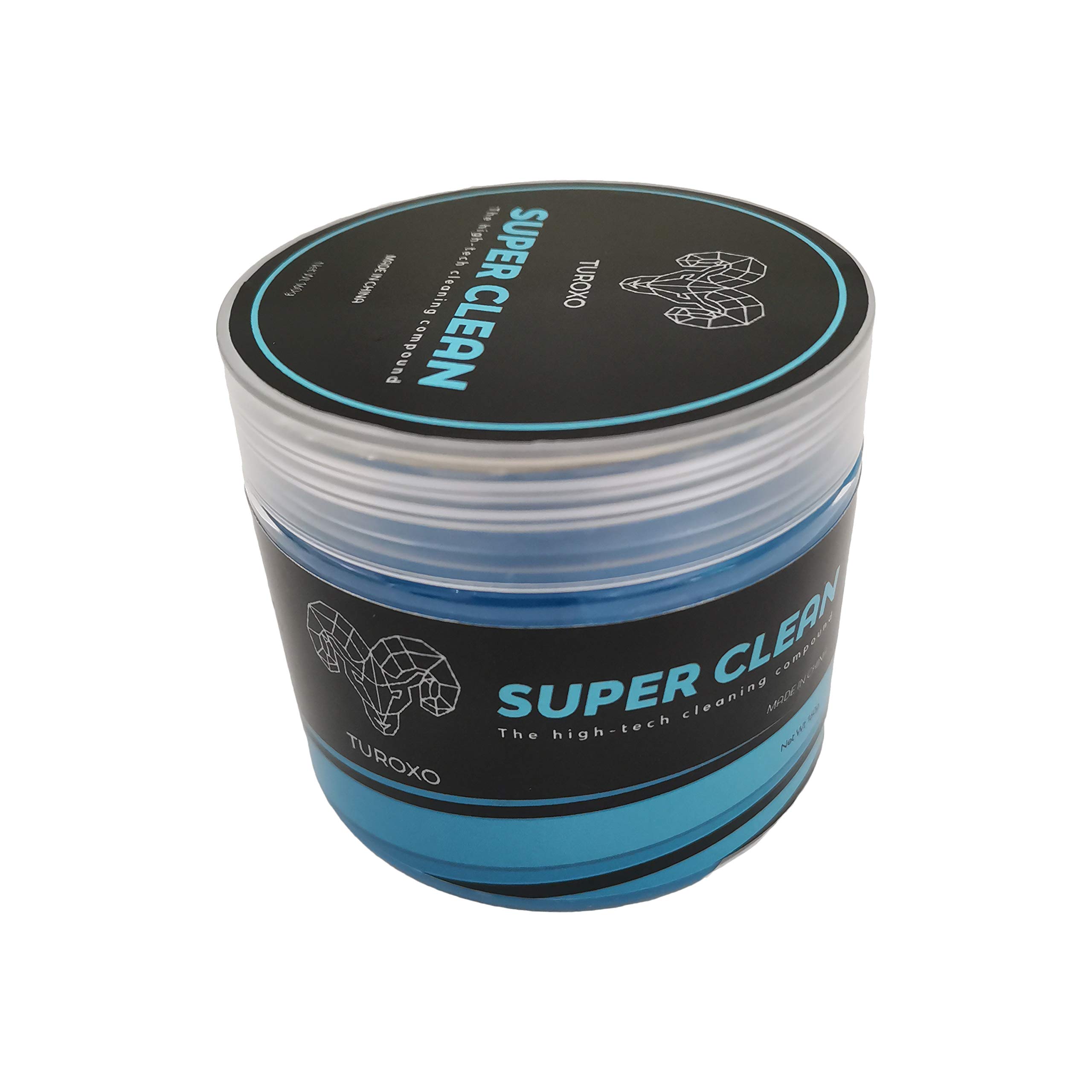 Turoxo Cleaning Gel Dust Remover for Keyboard, PC, Laptop, Car Air Vent & Electronics | Reusable Slime Cleaner for Home & Office | 160g Blue