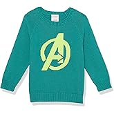 Amazon Essentials Disney | Marvel | Star Wars Boys and Toddlers' Crewneck Sweaters