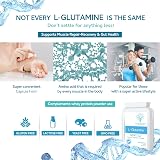 Swiss BioEnergetics L-Glutamine 500mg 90 Veg Capsules UK Made view 4