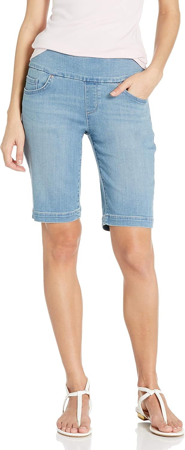 Lee Women's Sculpting Slim Fit Pull on 10" Bermuda Short
