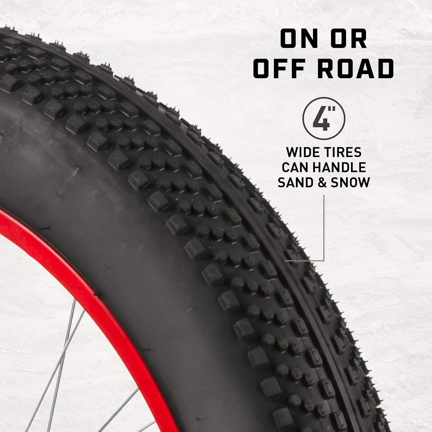 4 inch wide bicycle rims