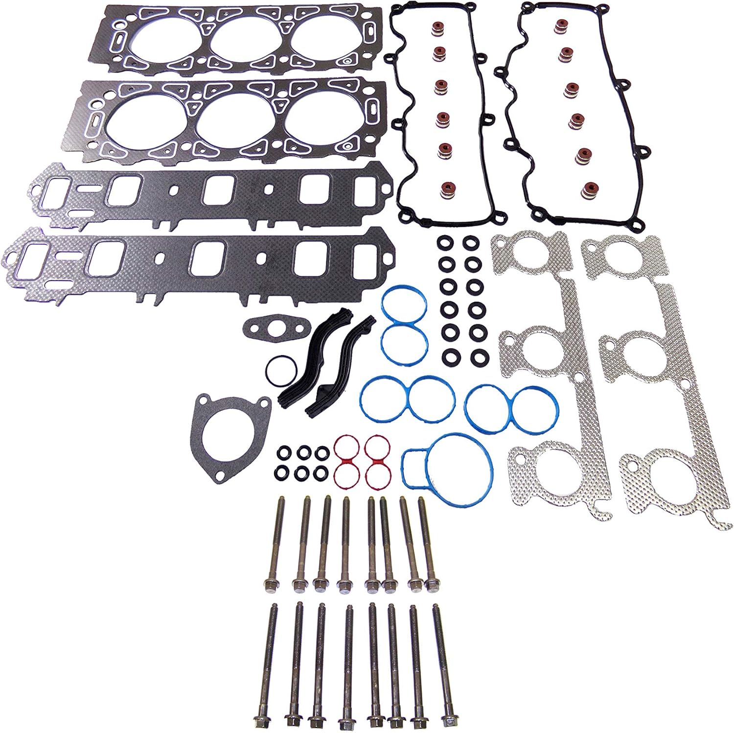 Amazon Com Dnj Head Gasket Set With Head Bolt Kit For 2001 2007 For Ford Taurus 3 0l 2986cc 182cid V6 Ohv Automotive