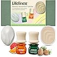 Lifelines Sensory Immersion Gift Set - Includes Everyday Aromatherapy Diffuser, Fidget Grounding Stone & 2 Essential Oil Blends - Unique Sensory Gifts for Women & Men