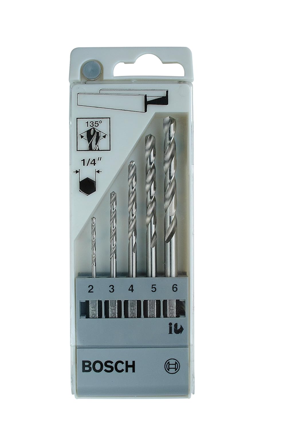 Bộ 5 mũi khoan bắt vít BOSCH 2608595517