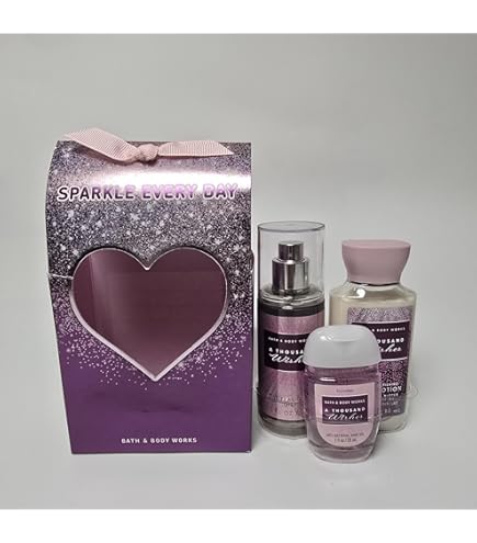 Amazon.com : Bath & Body Works A Thousand Wishes Mini Gift Box Set