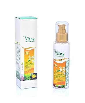 VITRO Premium Organic Aloevera Gel Sun Screen Moisturiaing Lotion 100 ml