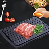 WDEC Defrost Tray Thaw Board, Fast Thawing with Drip Tray 29.5x20.5cm view 3