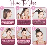 Andlane Hair Bun Maker French Twist Fold Wrap Snap Women Brown Light Brown 2 view 4