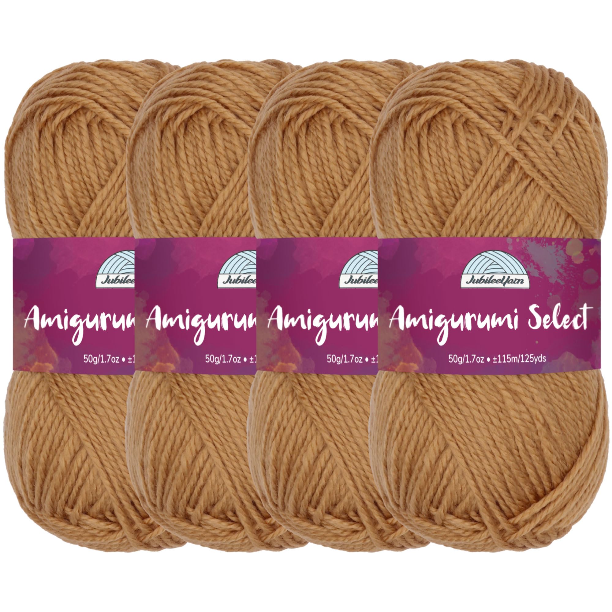 Amigurumi Select 100% Acrylic Craft Yarn Skeins Crochet and Knitting Projects - Acrylic Fingering Weight - Arisarma - 4 Skeins โ image 1
