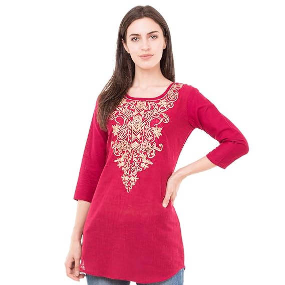 Women's Cotton Straight Kurta