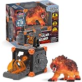 Schleich Eldrador - 31Pc Battle Cave Lava Bear Playset - Kids 7+ | 42732 | Monster Figurine, Battle Creature Toy for Boys 7+, Fantasy Beast, Action Figure Gifts, Screen-Free Imaginative Pretend Play