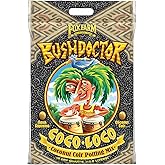 FoxFarm BushDoctor Coco Loco Soil Potting Mix, Triple-Washed for Reduced Salt, Retains Water, Includes Bat Guano &amp; Earthworm Castings - Ideal for All Gardens 12 Quart