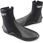 Cressi Neoprene Adult Anti-Slip Sole Boots - for Water Sports: Scuba Diving, Snorkeling, Diving, Rafting, Windsurfing