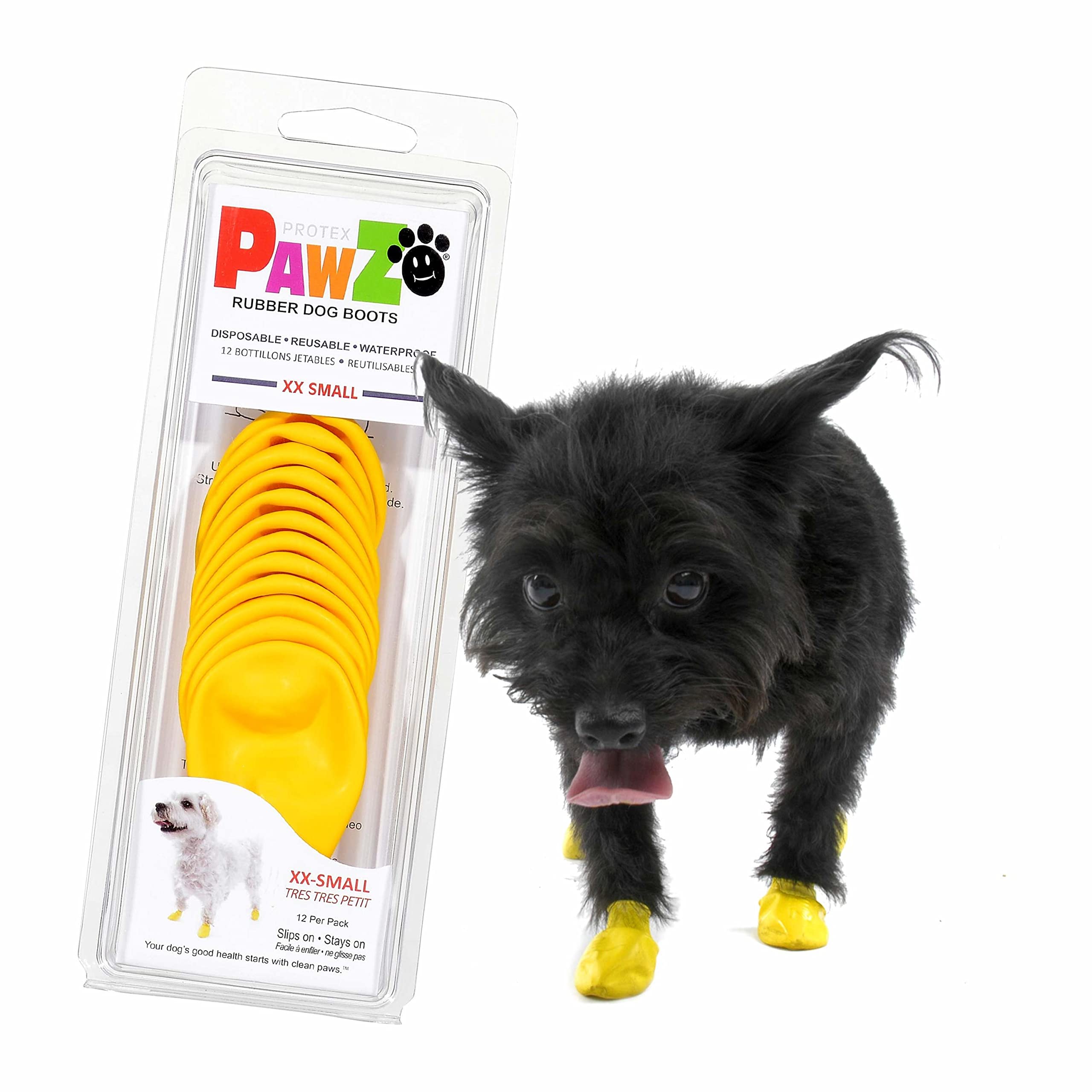 Pawz Dog - Yellow Dog Boots