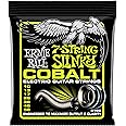 Ernie Ball 7-String Regular Slinky Cobalt Electric Guitar Strings, 10-56 Gauge (P02728)