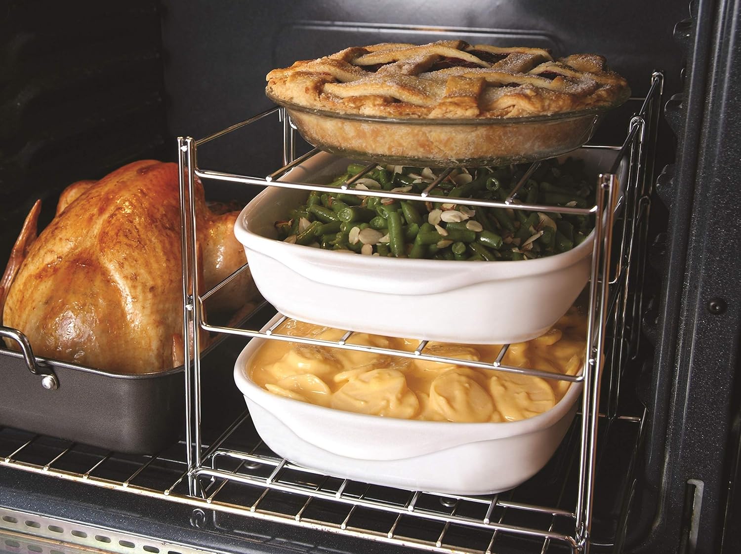 Betty Crocker 3-tier Oven Rack: Kitchen & Dining