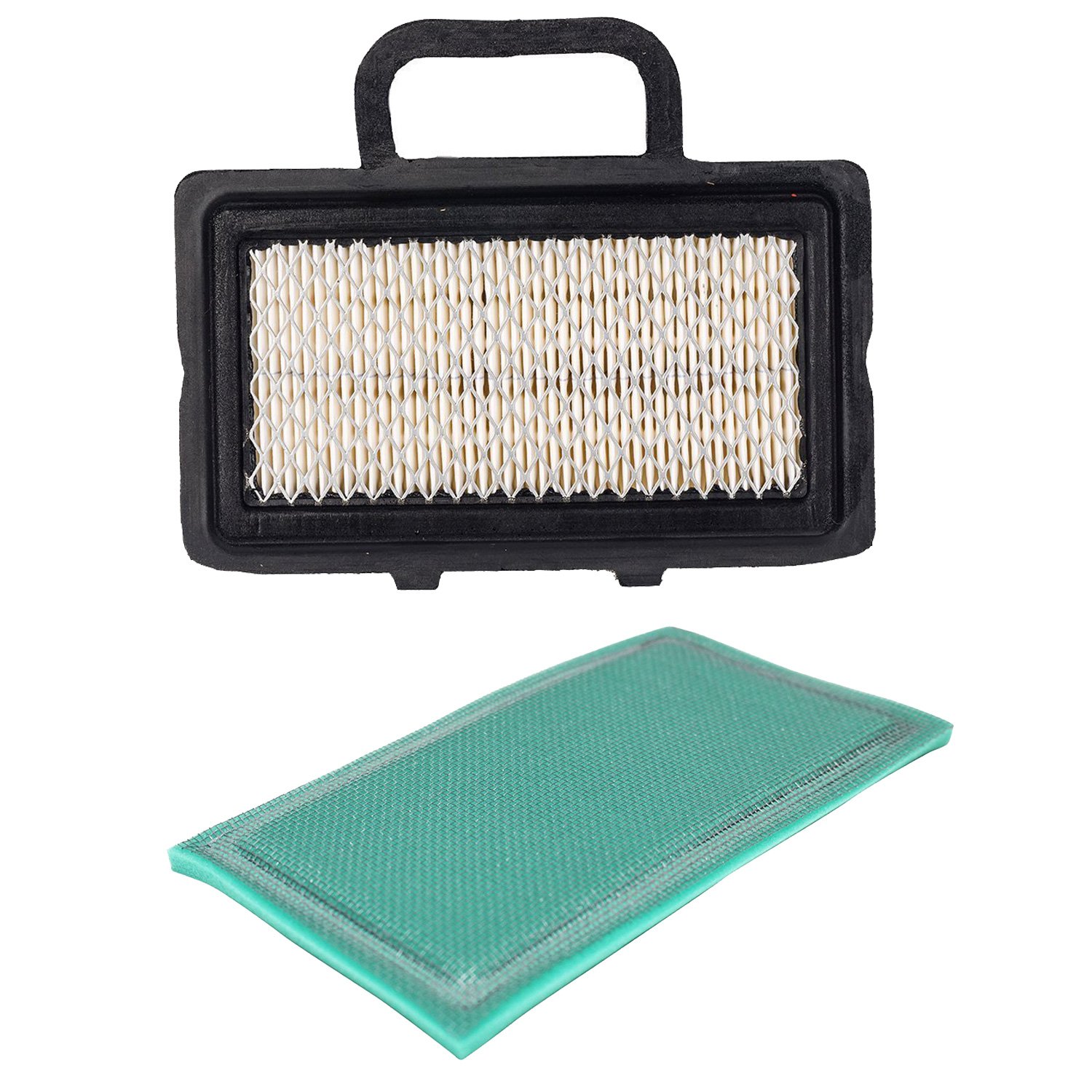 OxoxO Flat Air Filter Pre Filter Compatible with Briggs & Stratton 792101 273638S 672772 671231 5408 5408H 273238 replacement Compatible with Intek V-Twin engines 16-27 HP (Pack of 1)