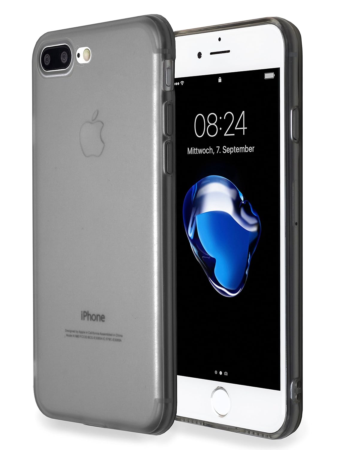 MyGadget Funda Slim para Apple iPhone 7 Plus / 8 Plus en Silicona ...