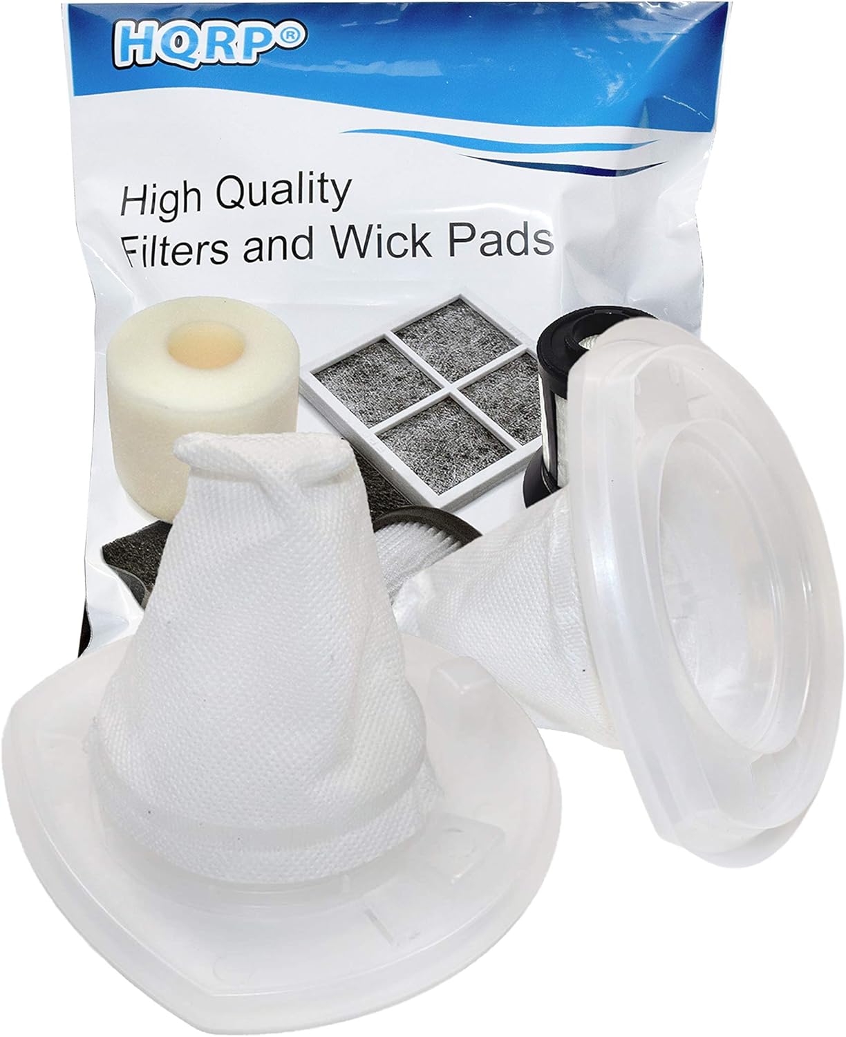 HQRP 2Pack Washable & Reusable Filters for Black & Decker DustBusters