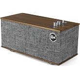 Klipsch The One II Phono Wireless Tabletop Shelf Stereo in Walnut