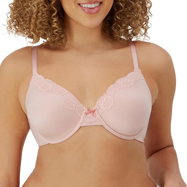 Reggiseno Maidenform One Fab Fit Custom Lift - Ferretto, Coppa Interamente Coperta, Spalline Convertibili - Pizzo Tuttofare, Comodo E Sollevante