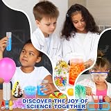 FHNSEL 80+ Experiments Science Kit for Kids STEM Toys Volcano Chemistry Set view 6
