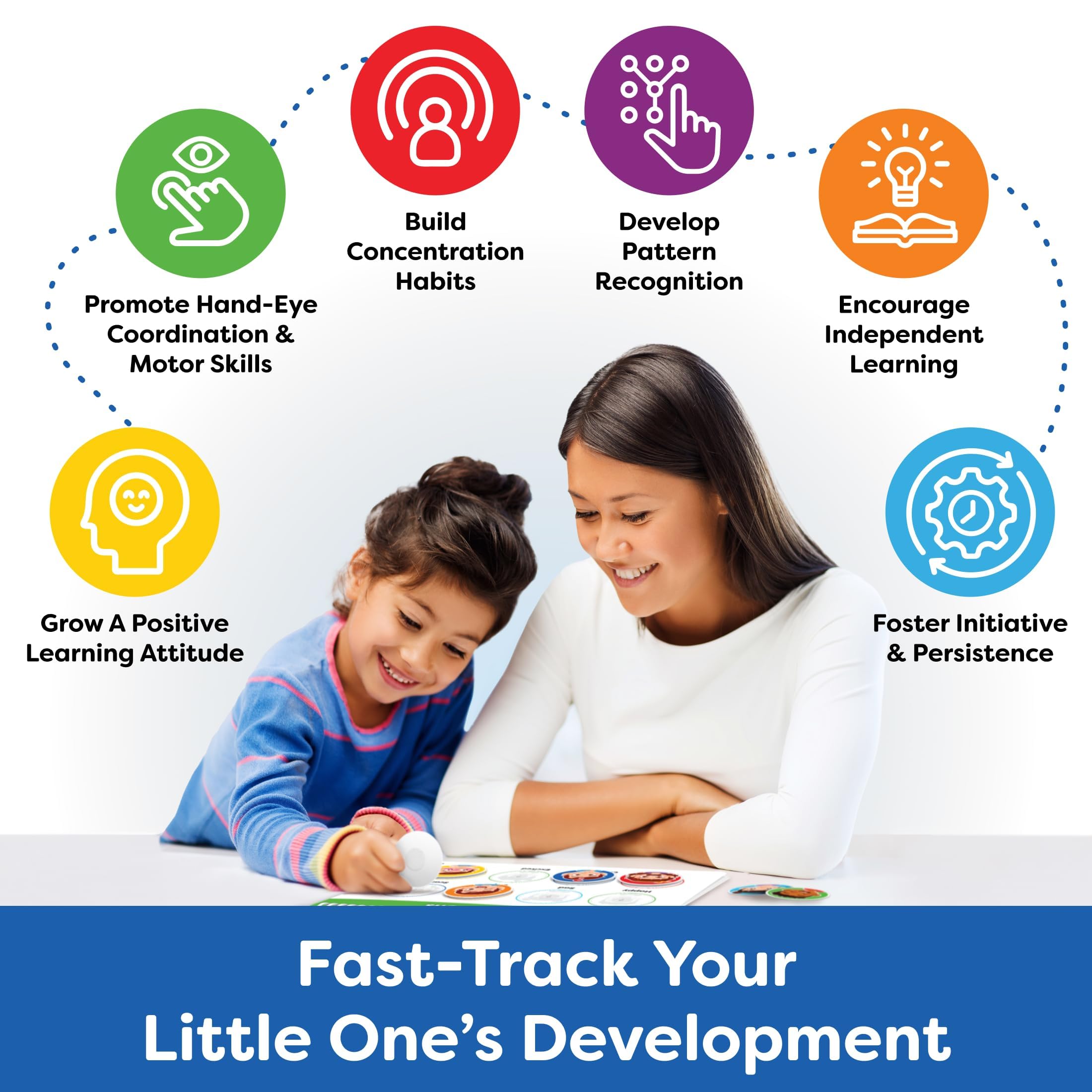 Montessori Preschool Busy Book for Toddlers Ages 3 and Up - Preassembled Preschool Learning Activities Homeschool Montessori Toys - 3 Year Old Boy Gift, Christmas Gifts for Grandkids