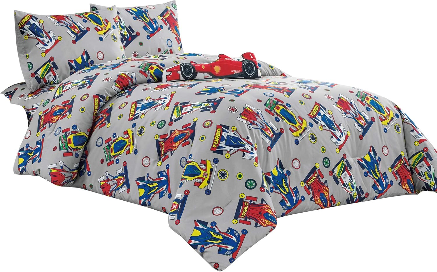 race car twin bedding set