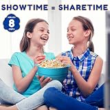 EcoEarth Microwave Popcorn Maker Collapsible Silicone Popper Blue Crab view 6