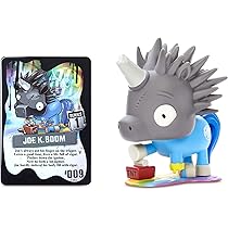 R.I.P. Rainbows In Pieces Gnarly Unicorn - Undead Ned Collectible Vinyl Figure With Trading Card