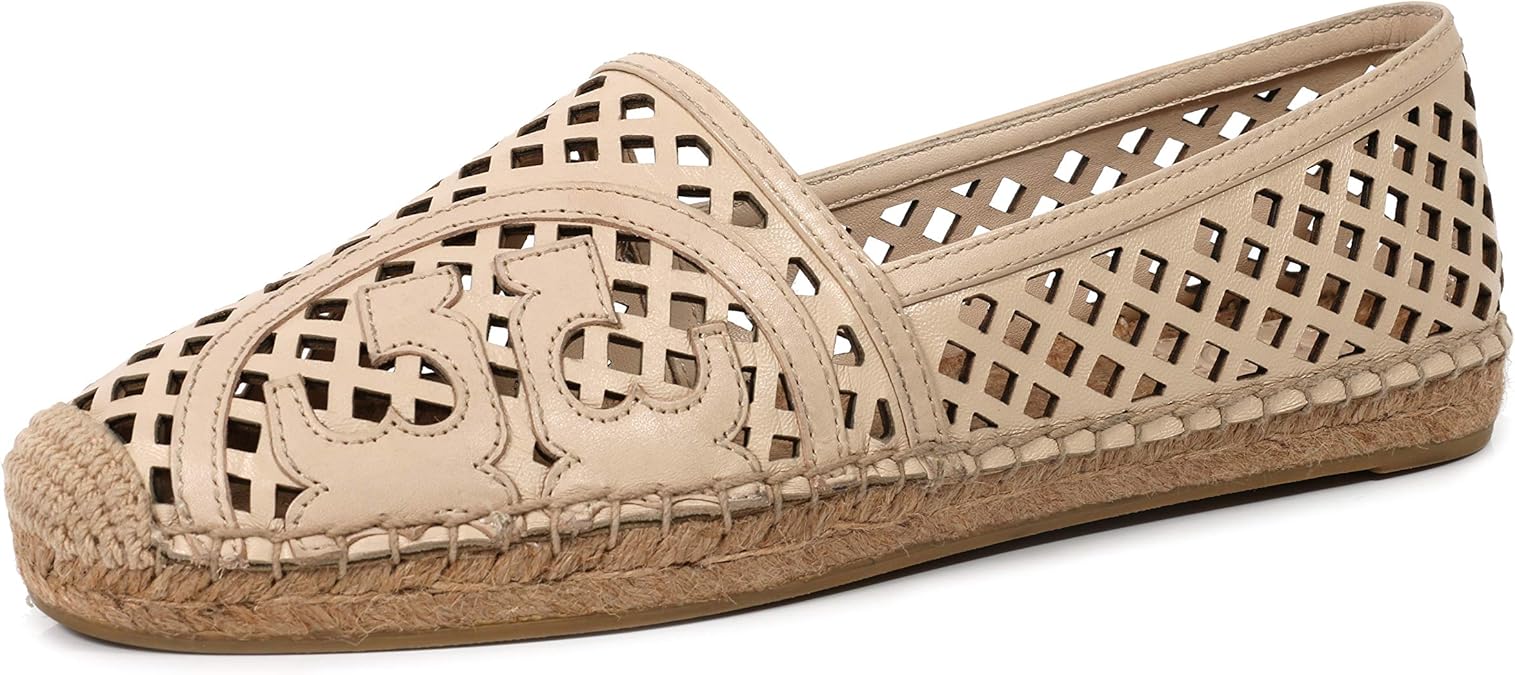 tory burch may perforated espadrille flat