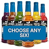 Syruvia Sugar Free Coffee Syrup &ndash; Choose Your Flavors Custom Bundle &ndash; Premium Flavored Syrup for Coffee, Drinks &amp; Lattes &ndash; 25.4 fl oz Bottles &ndash; Build Your Own 6 Pack