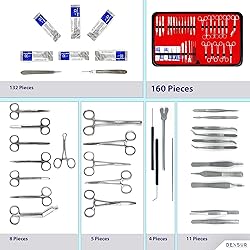 DEXSUR Professional Dissecting Kit Anatomy - 160